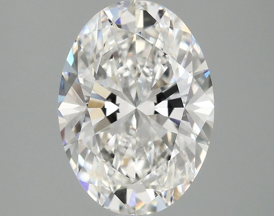 2.87 ct. oval Lab Grown Diamond front image