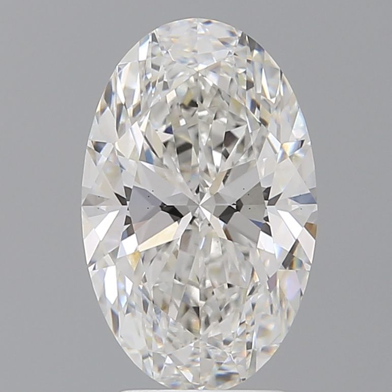 3.57 ct. oval Lab Grown Diamond front image