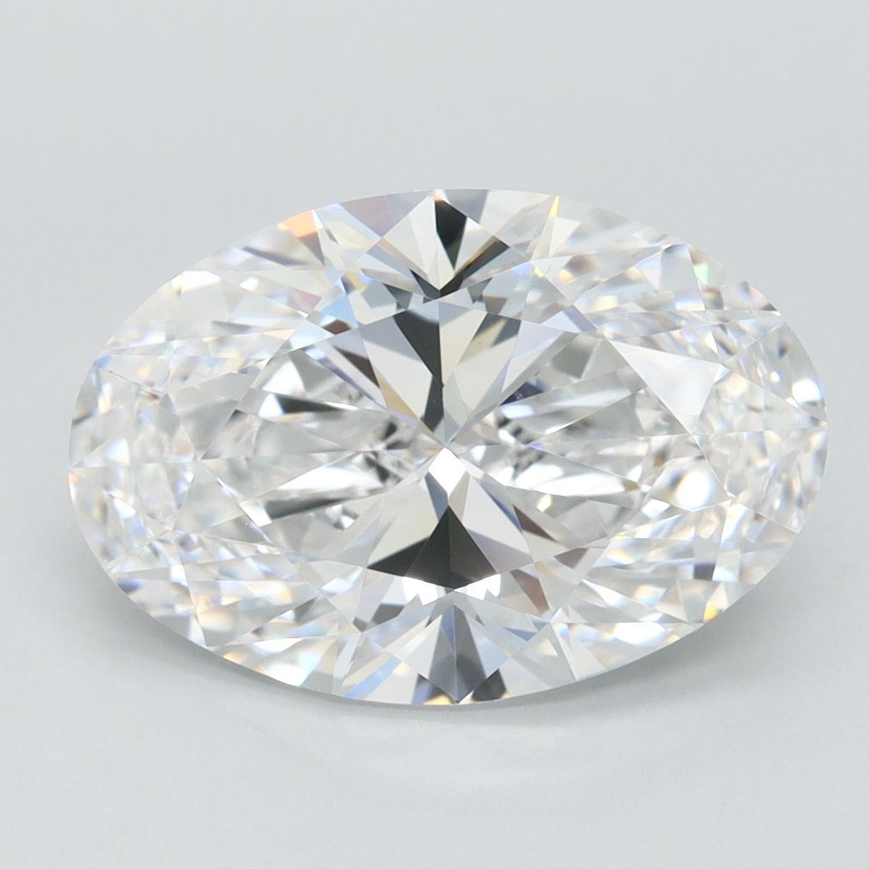 3.58 ct. oval Lab Grown Diamond front image