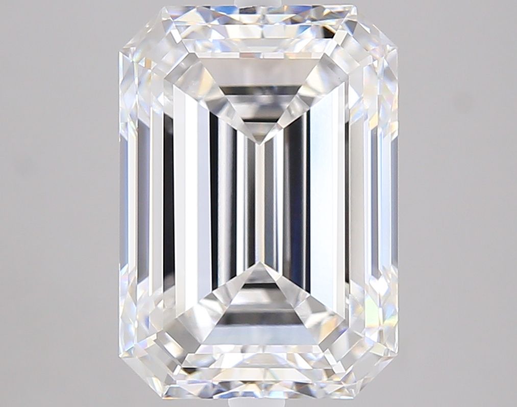 6.04 ct. emerald Lab Grown Diamond front image