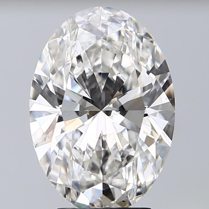 4.06 ct. oval Lab Grown Diamond front image