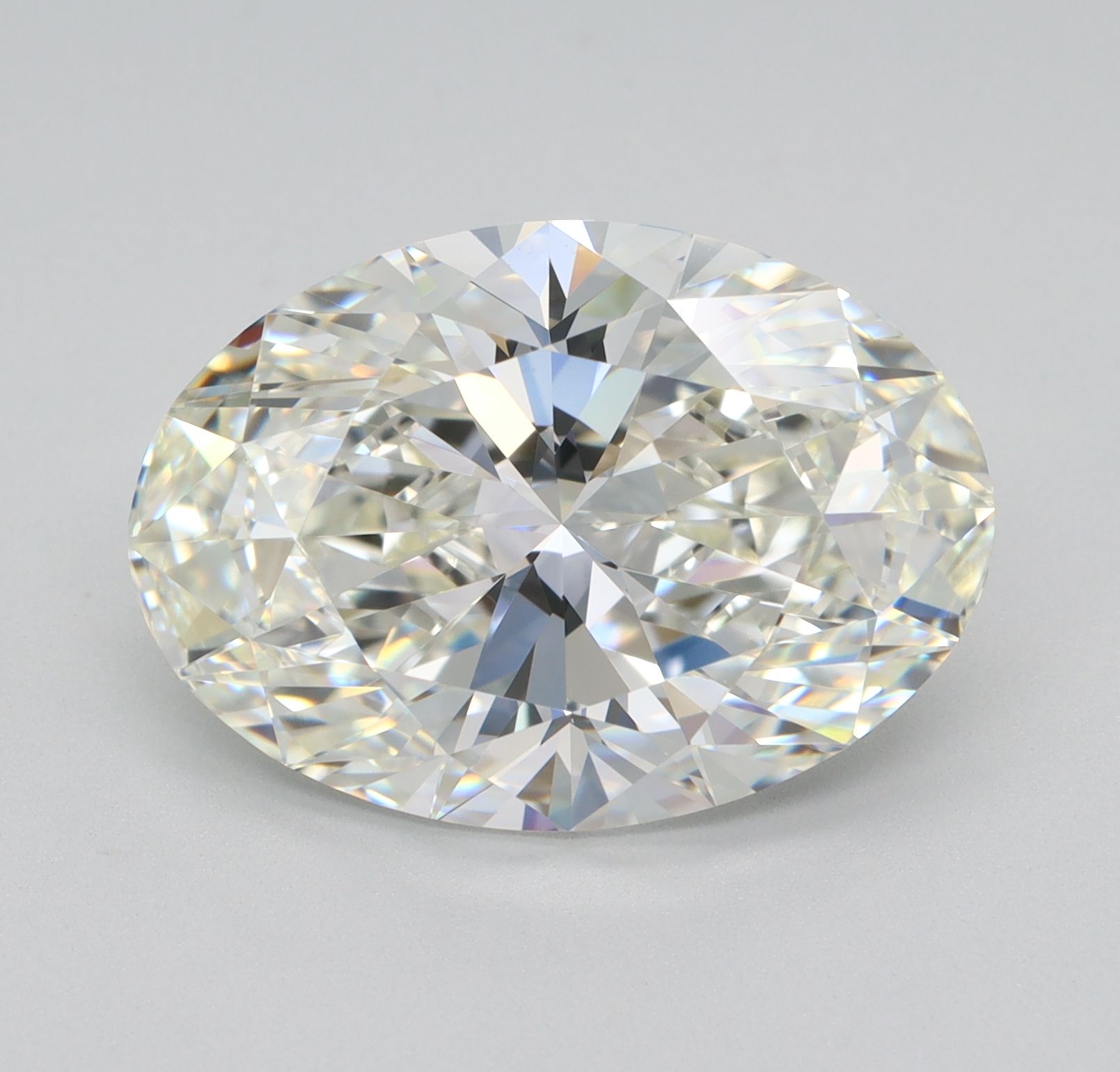 5.10 ct. oval Lab Grown Diamond front image
