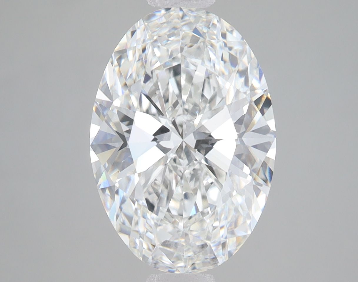 3.76 ct. oval Lab Grown Diamond front image
