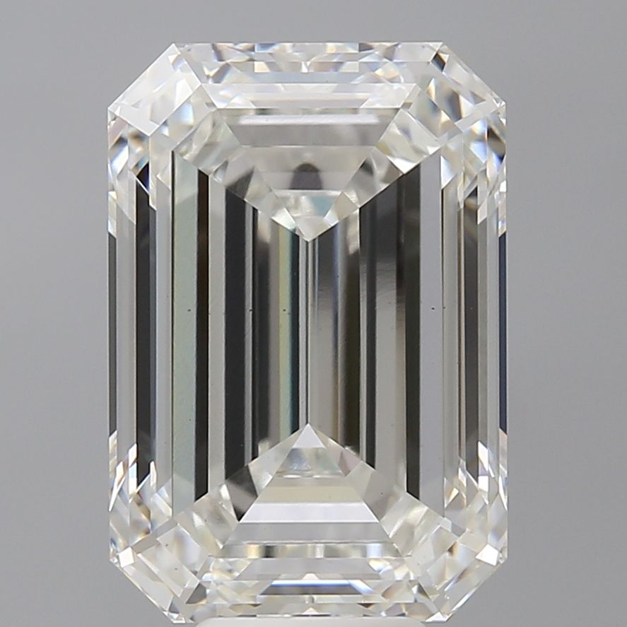 9.54 ct. emerald Lab Grown Diamond front image