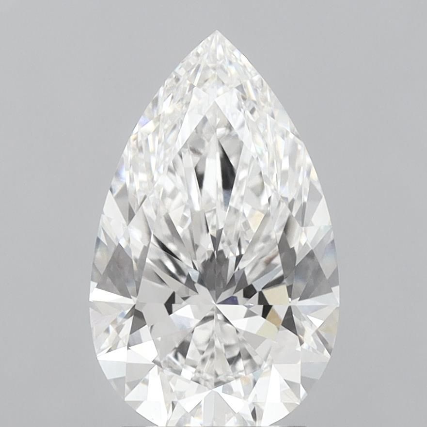 3.04 ct. pear Lab Grown Diamond front image