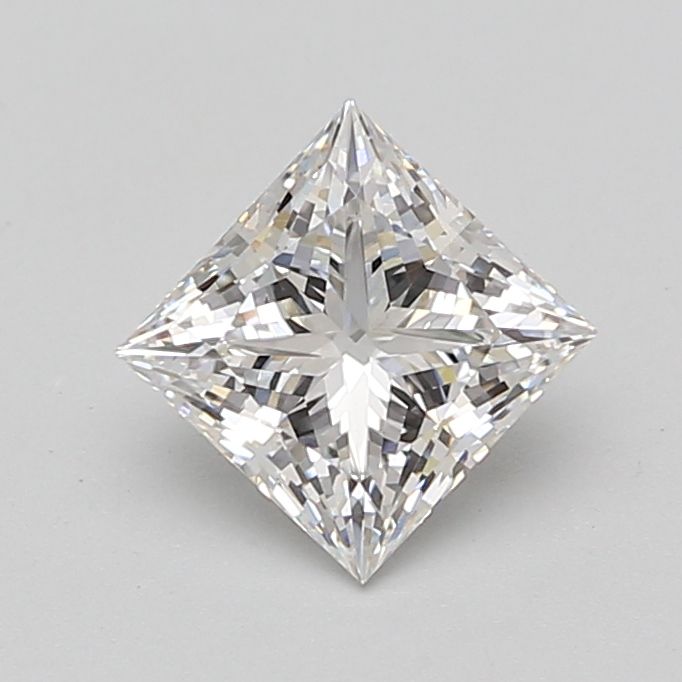 1.56 ct lab-grown Princess Diamond