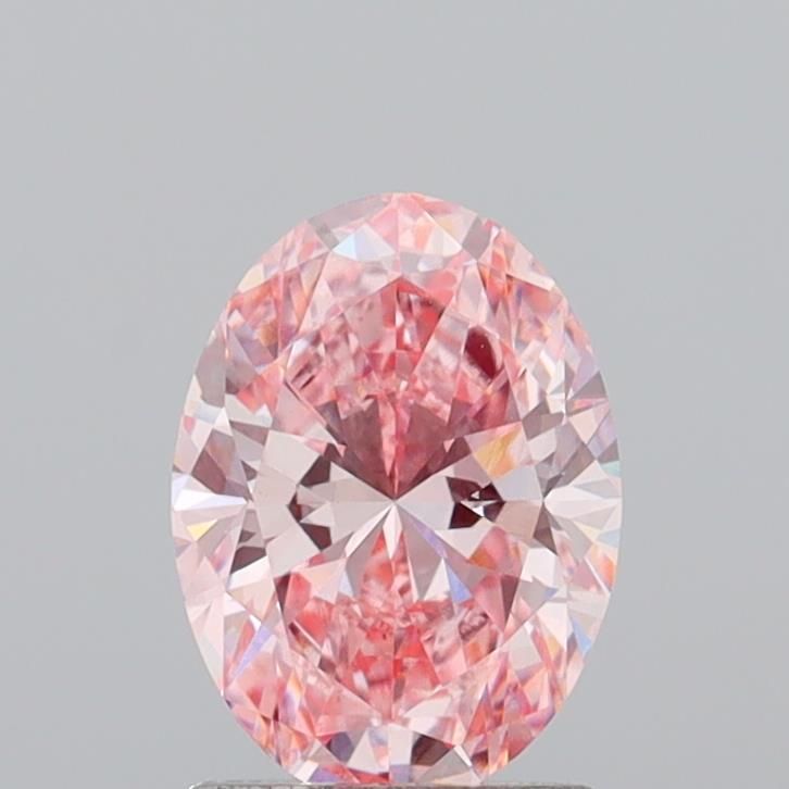 1.51 CT Fancy Vivid Pink OVAL