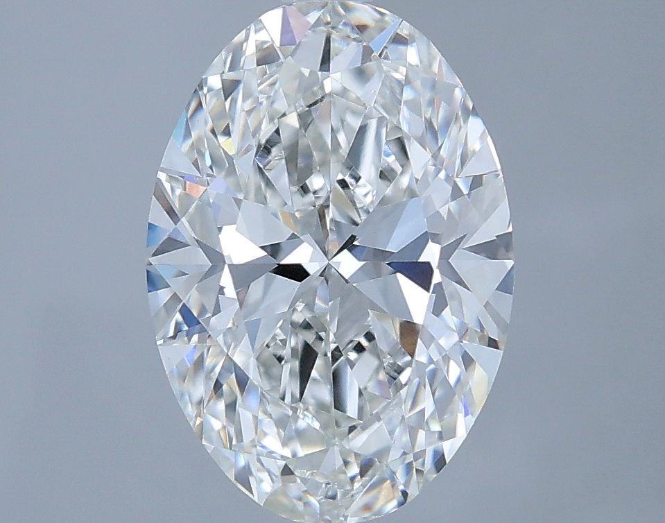 2.92 ct. oval Lab Grown Diamond front image