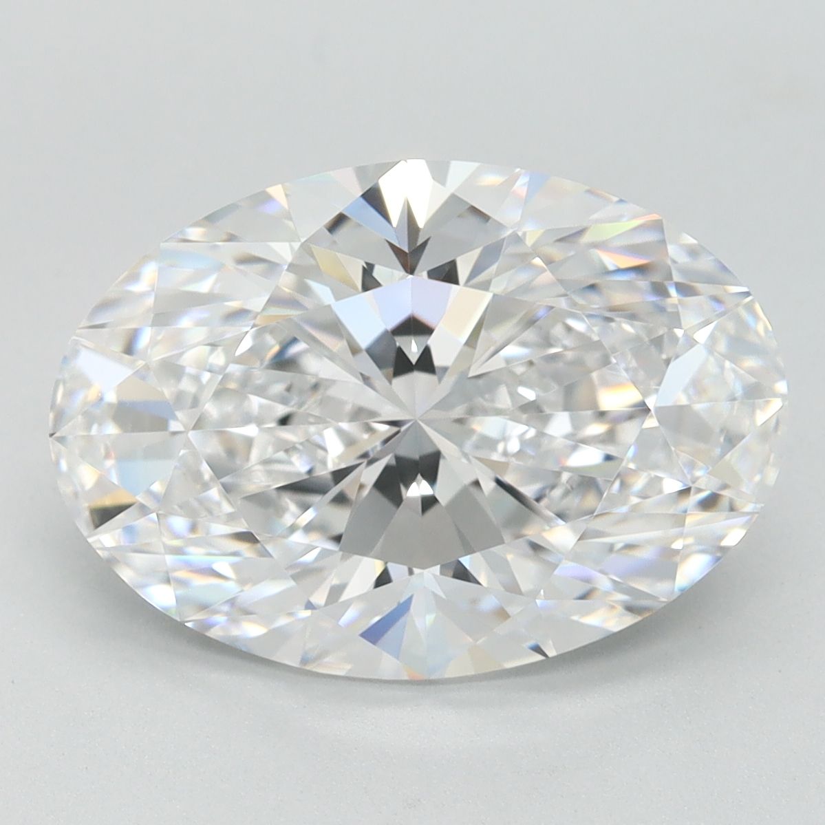 4.02 ct. oval Lab Grown Diamond front image