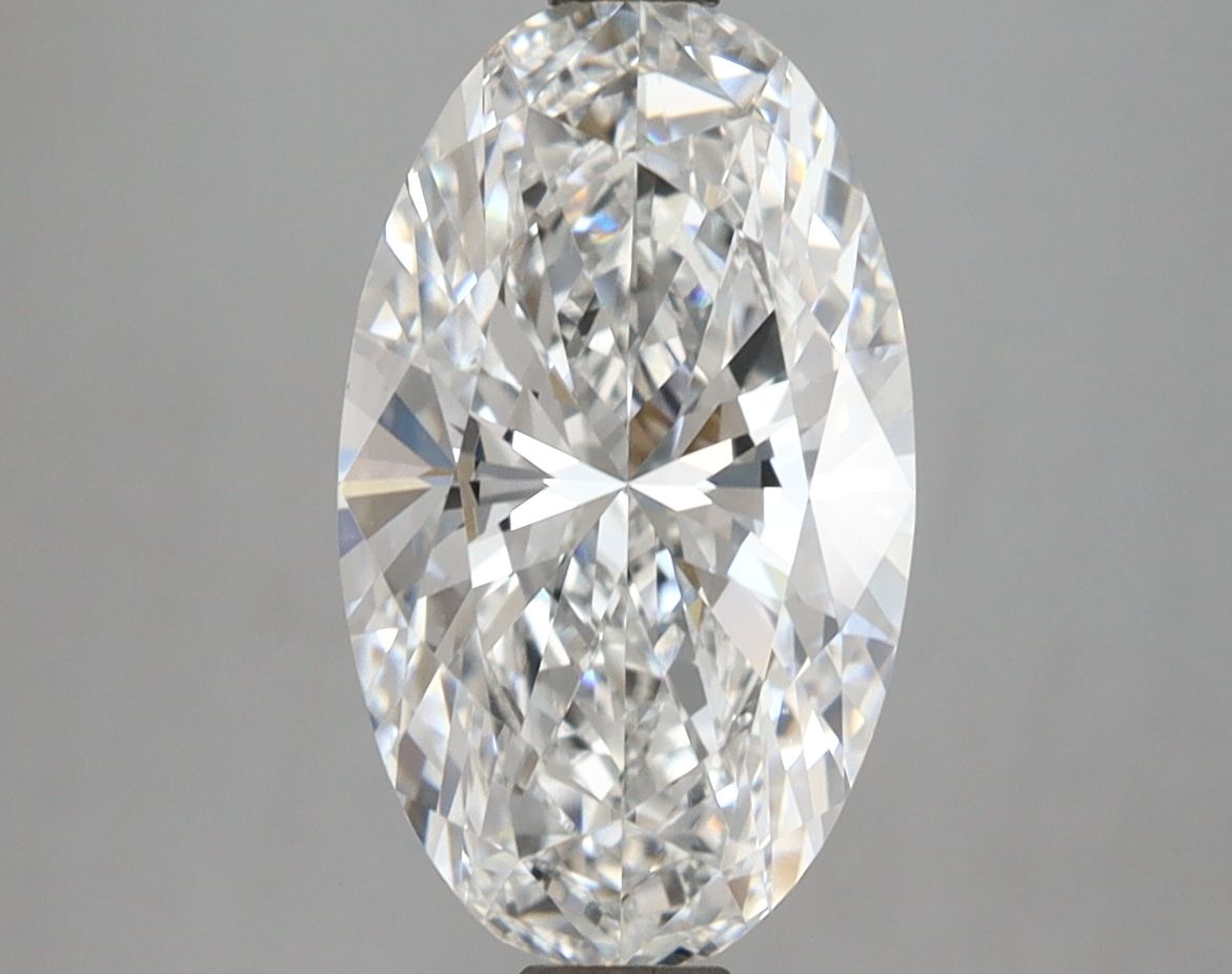 2.85 ct. oval Lab Grown Diamond front image