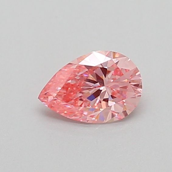 0.31 CT Fancy Vivid Pink PEAR