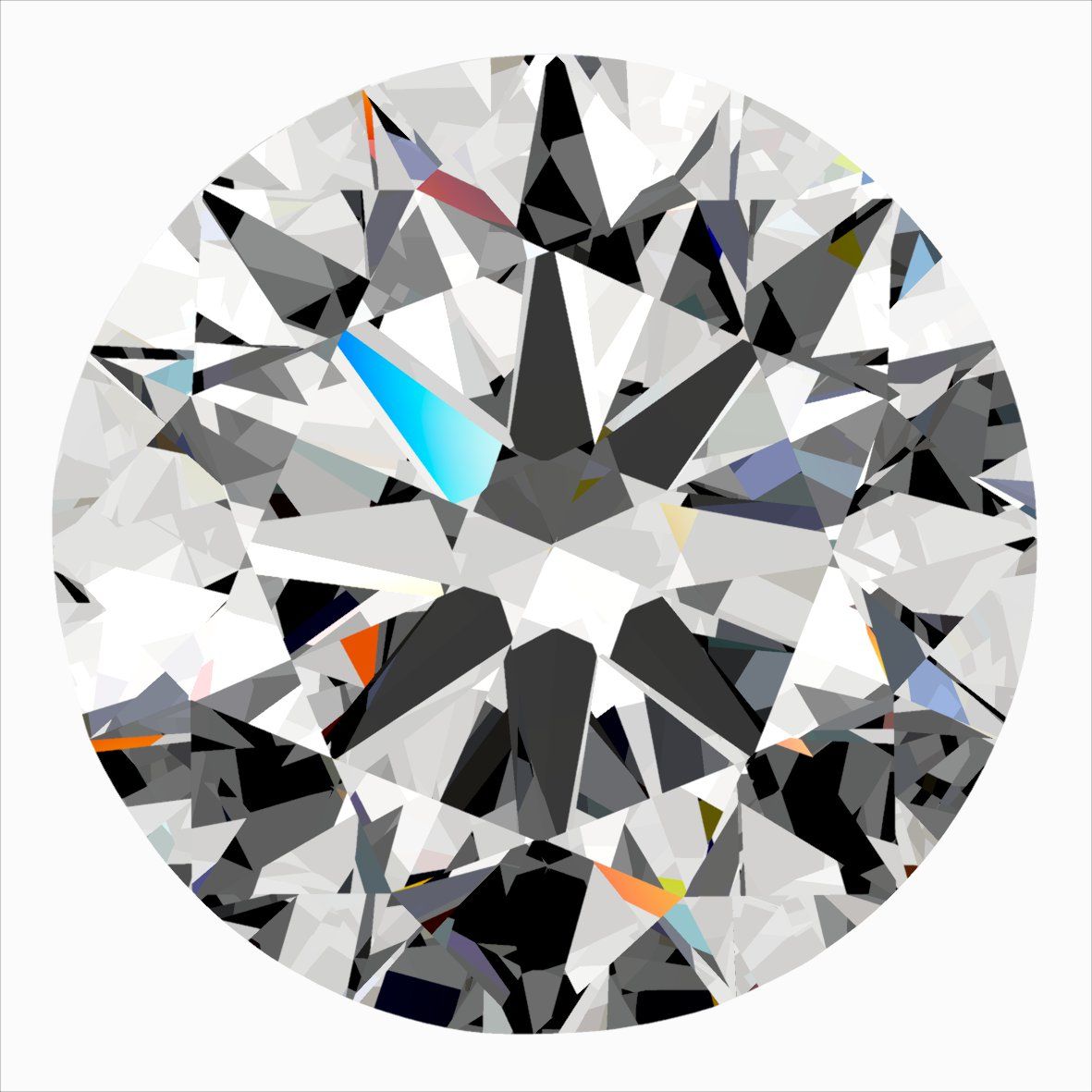 0.40 ct Round diamond