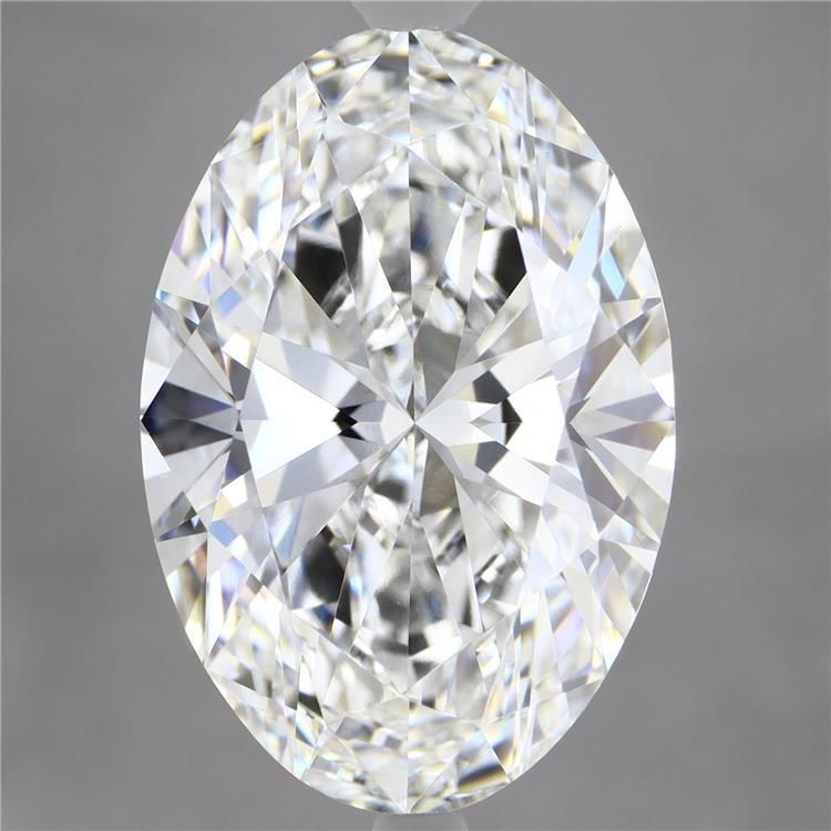 7.31 ct. oval Lab Grown Diamond front image