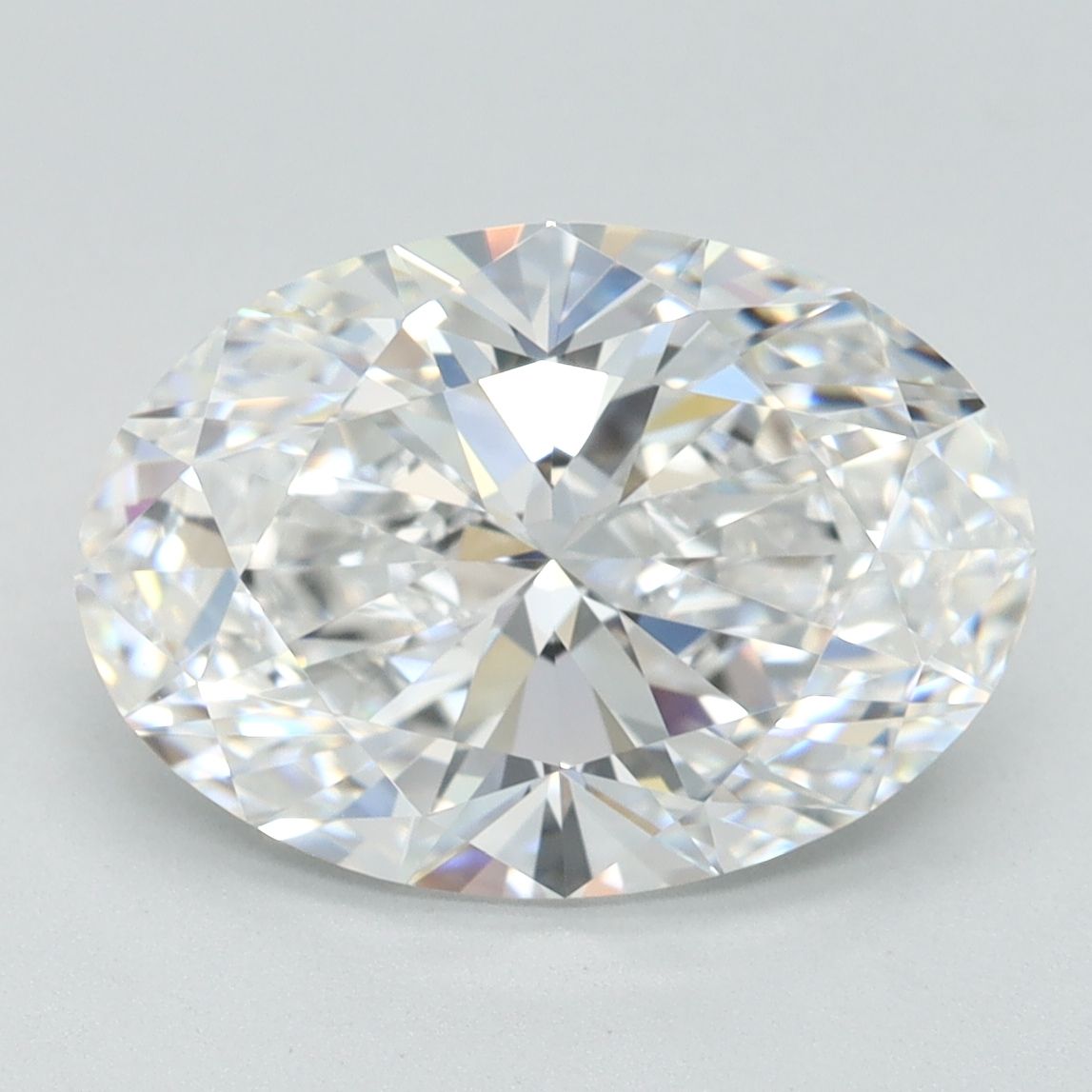 3.21 ct. oval Lab Grown Diamond front image
