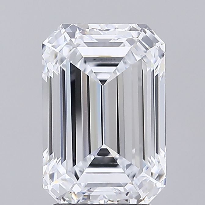 3.09 ct. emerald Lab Grown Diamond front image