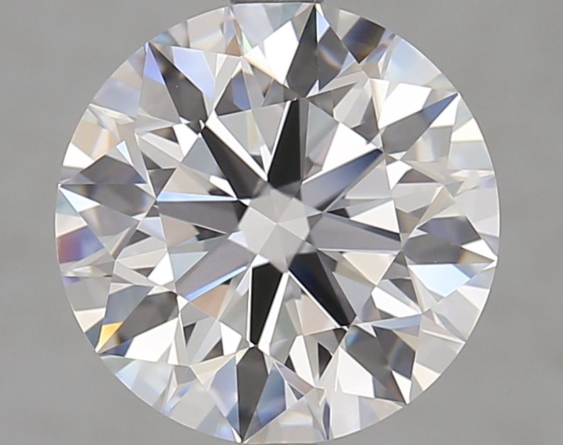 Diamant Rond 4.10 ct - Couleur D - Pureté VVS2