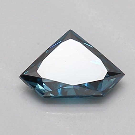0.22 CT Fancy Vivid Blue PENTAGONAL