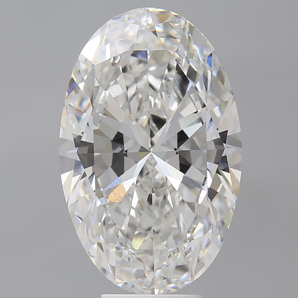 7.57 ct. oval Lab Grown Diamond front image