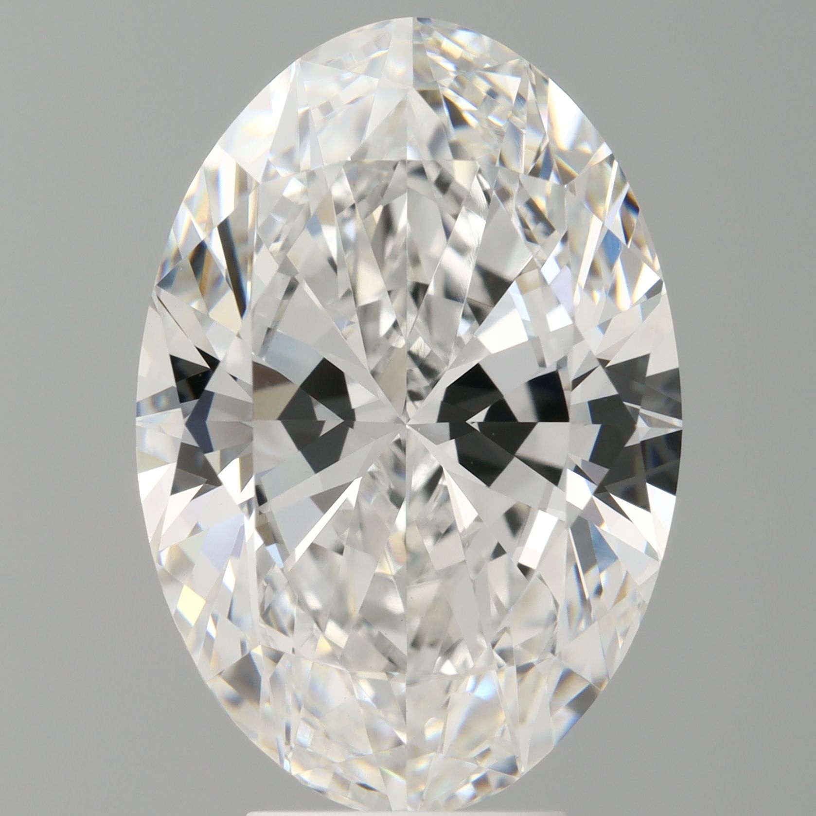 5.99 ct. oval Lab Grown Diamond front image