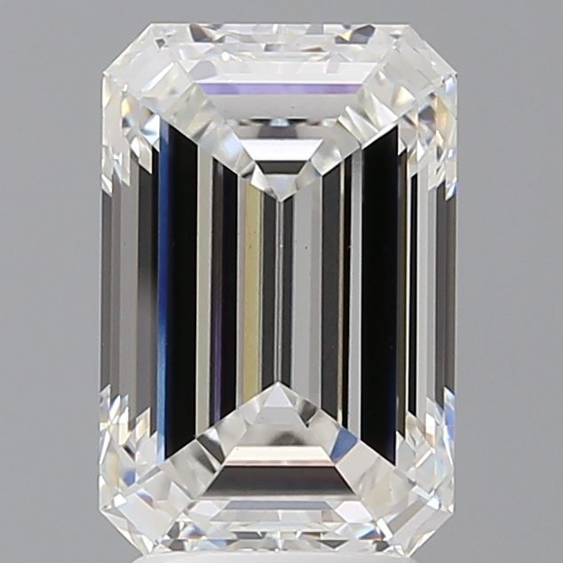 3.55 ct. emerald Lab Grown Diamond front image
