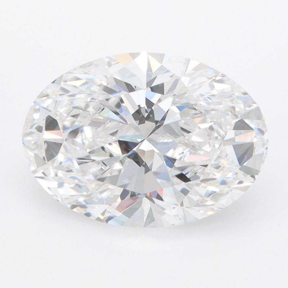 3.09 ct. oval Lab Grown Diamond front image