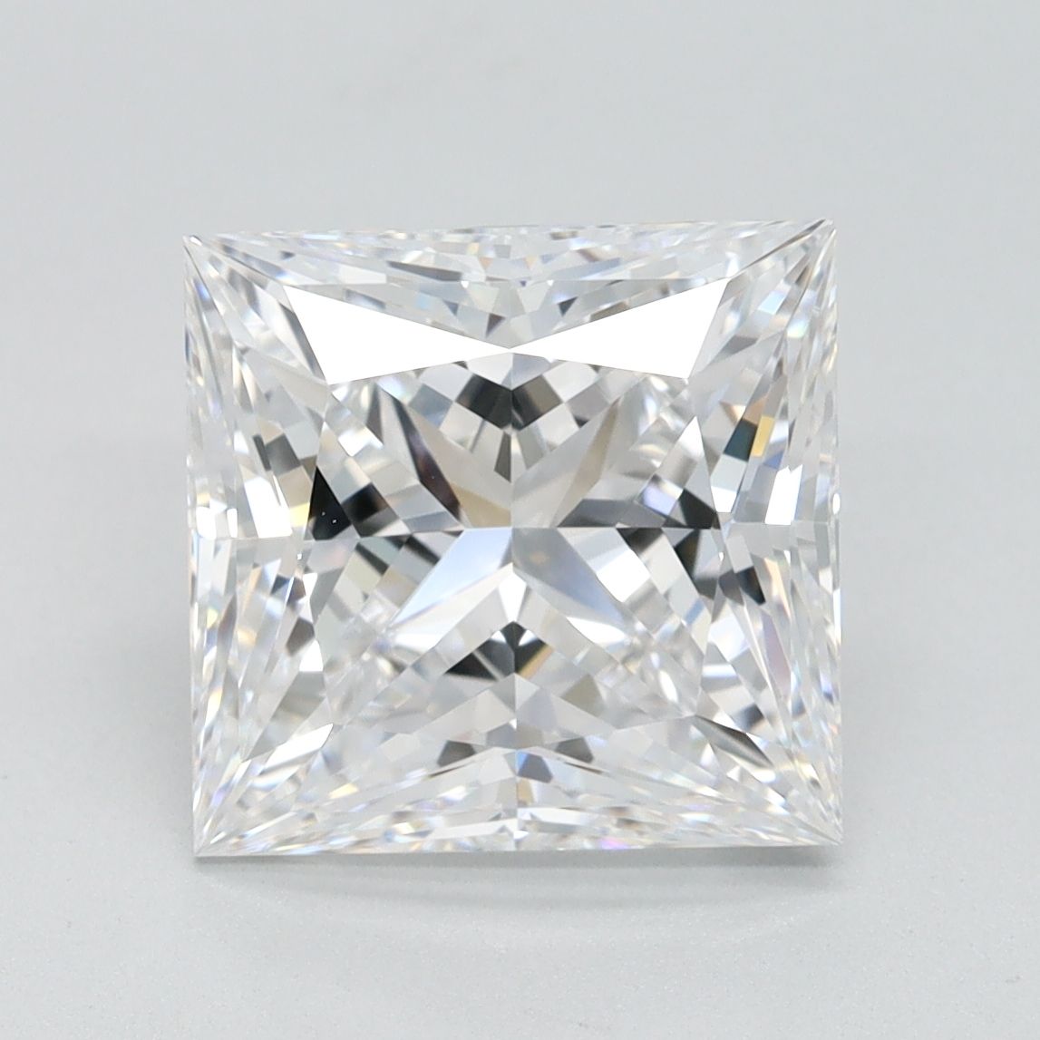 3.20 ct. princess Lab Grown Diamond front image