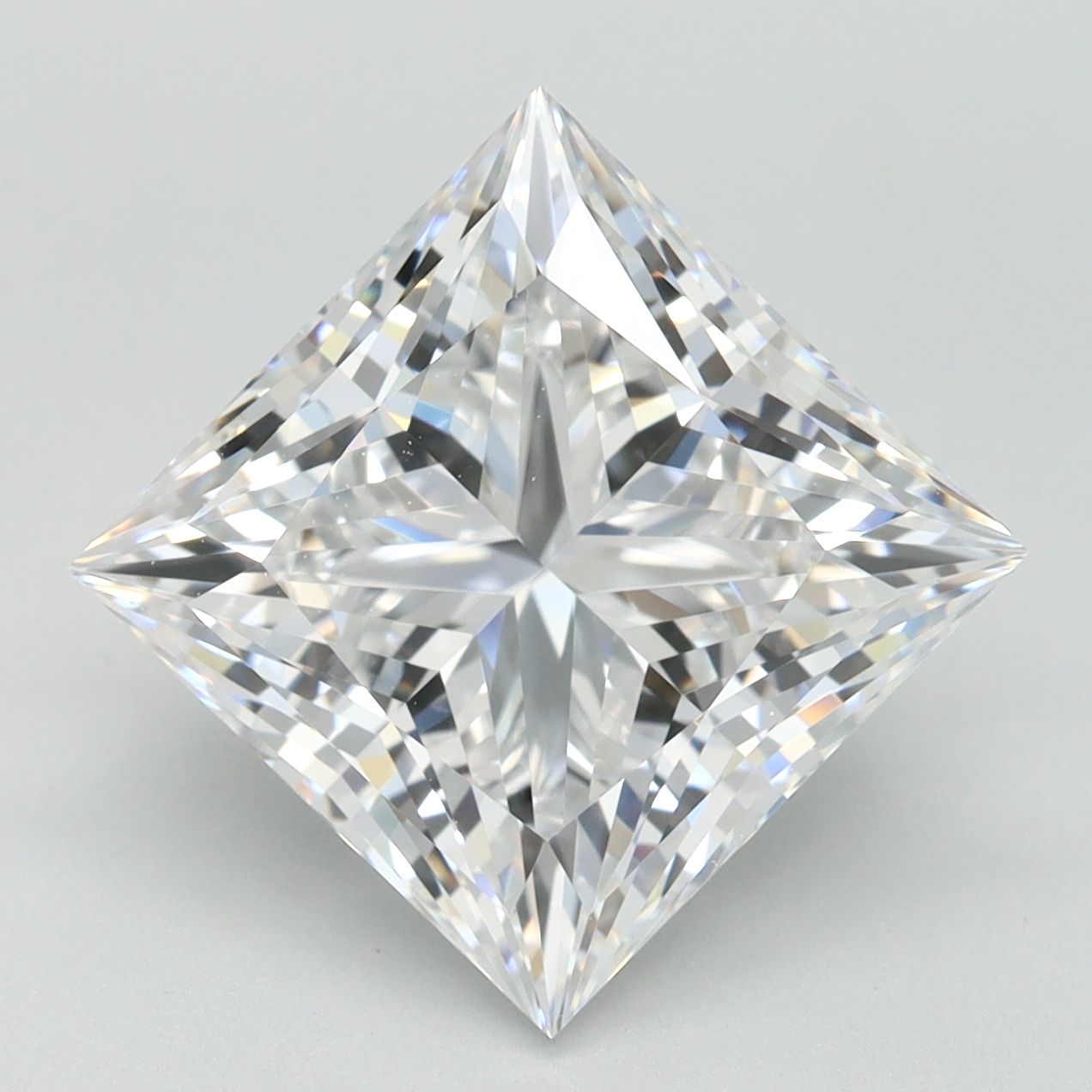 5.05 ct. princess Lab Grown Diamond front image