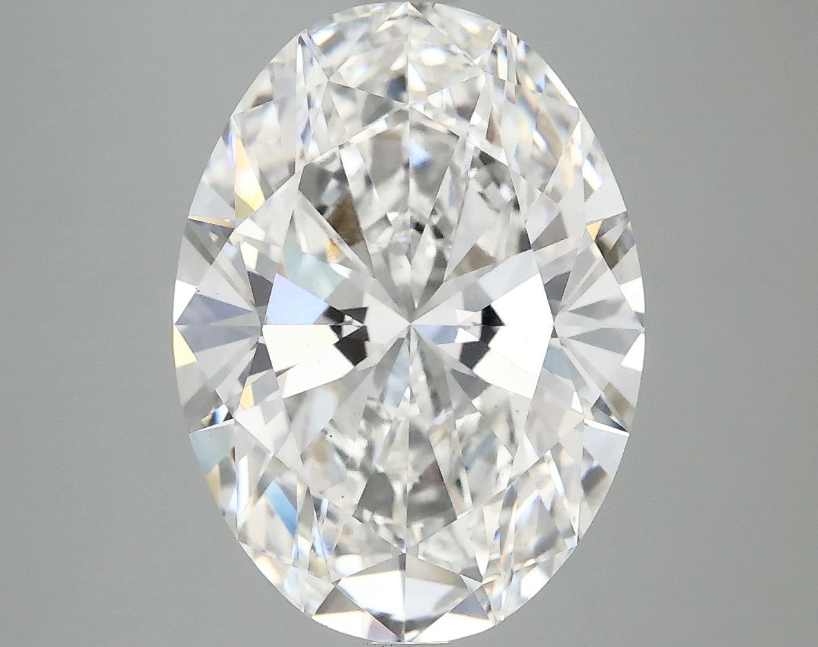 5.01 ct. oval Lab Grown Diamond front image