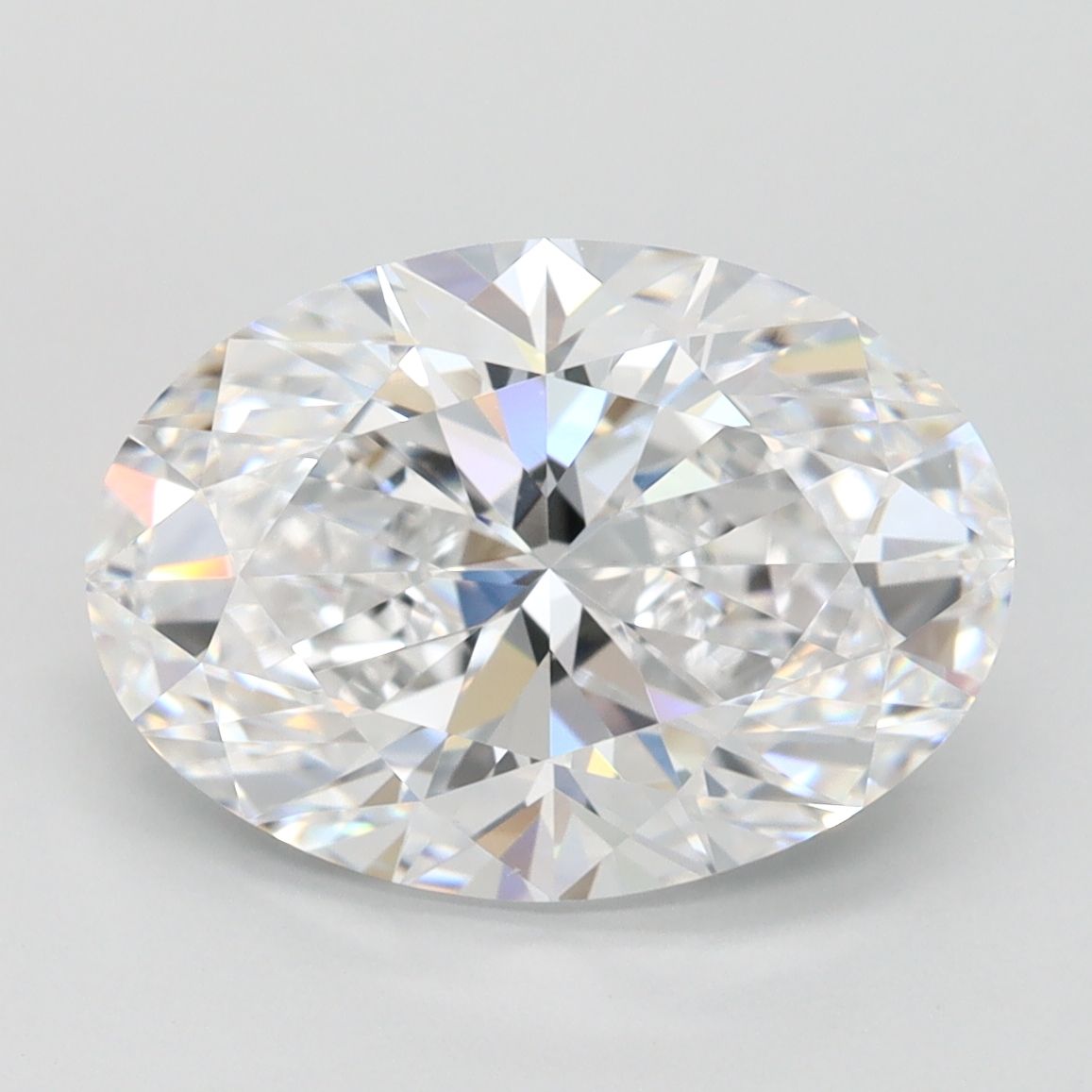 3.28 ct. oval Lab Grown Diamond front image