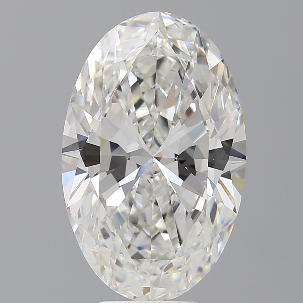 7.55 ct. oval Lab Grown Diamond front image