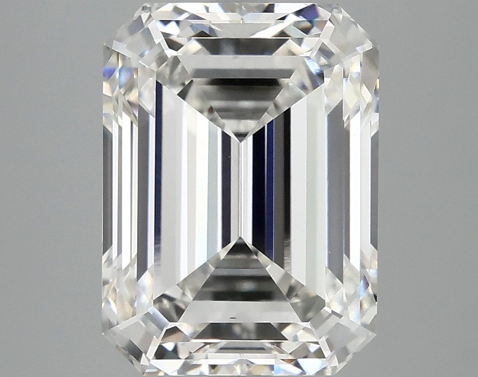 5.09 ct. emerald Lab Grown Diamond front image