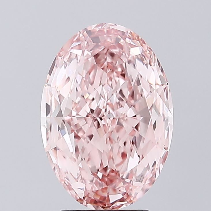 3.02 ct. oval Lab Grown Diamond front image