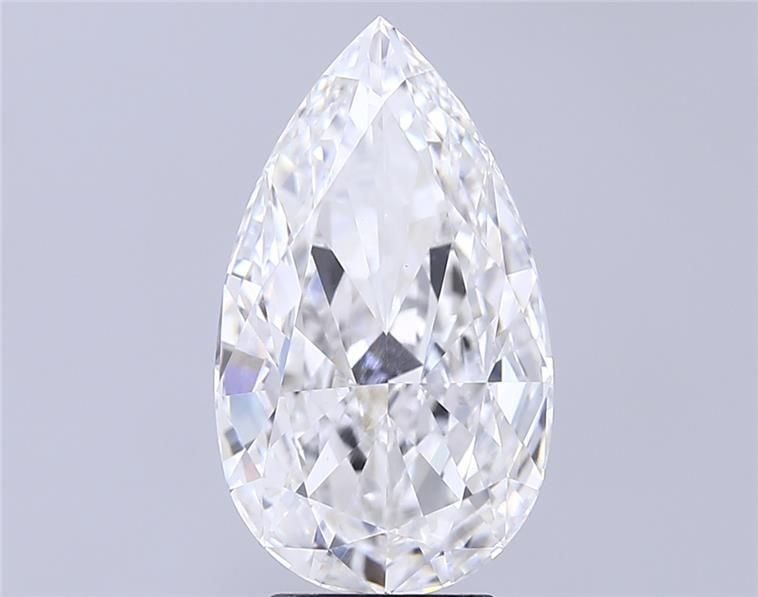 5.06 ct. pear Lab Grown Diamond front image