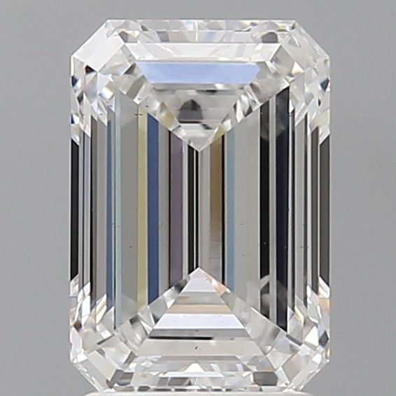 2.57 ct. emerald Lab Grown Diamond front image