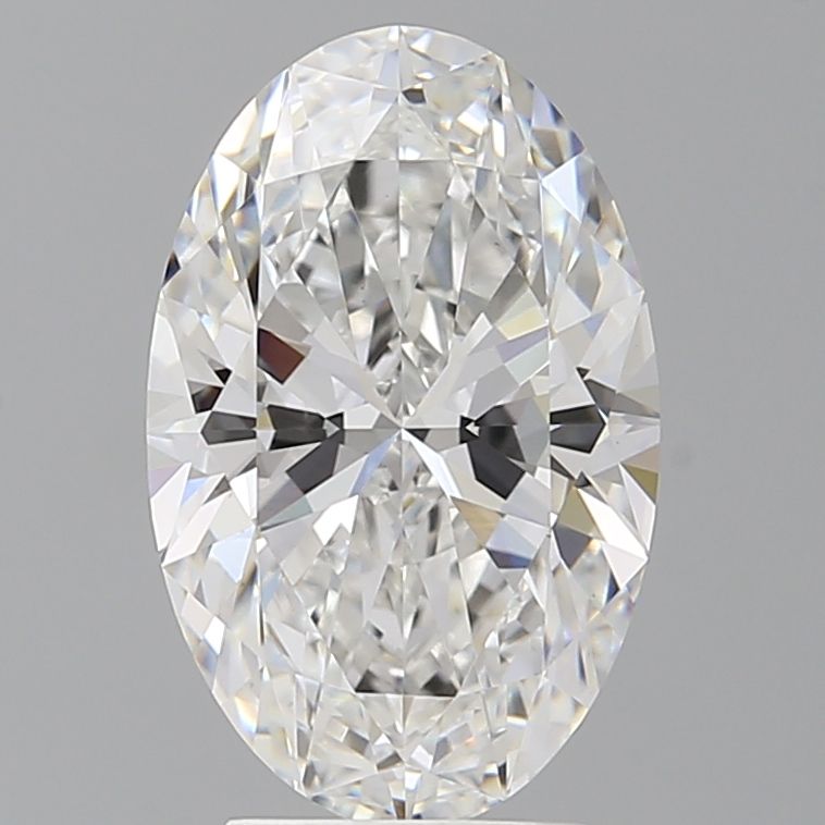 3.59 ct. oval Lab Grown Diamond front image