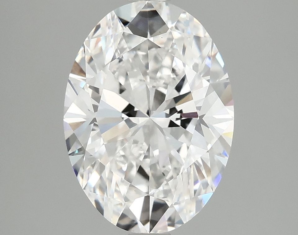 3.02 ct. oval Lab Grown Diamond front image