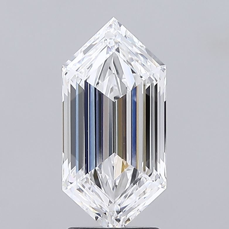 2.35 ct lab-grown Hexagonal Diamond