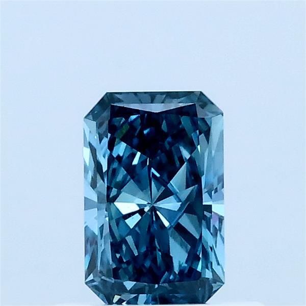 0.53 CT Fancy Intense Blue RADIANT