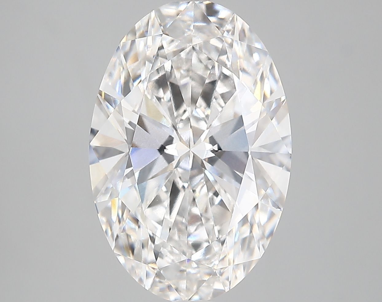 4.64 ct. oval Lab Grown Diamond front image