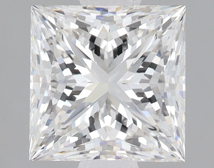 2.05 ct. princess Lab Grown Diamond front image