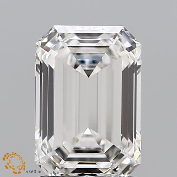 1.72 ct. emerald Lab Grown Diamond front image