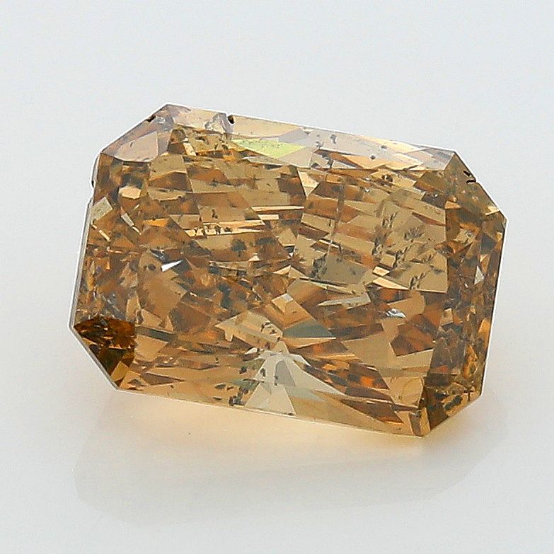 Diament 2.06 ct Fancy Deep Brownish Orangey Yellow/