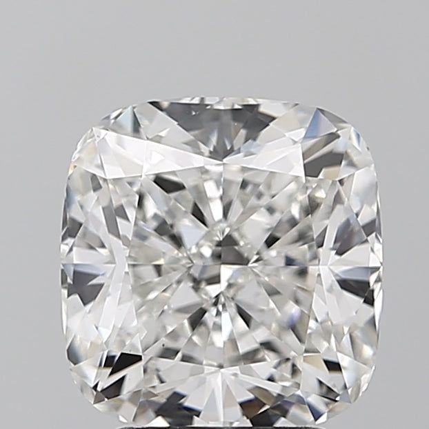 3.24 ct lab-grown Cushion brilliant Diamond