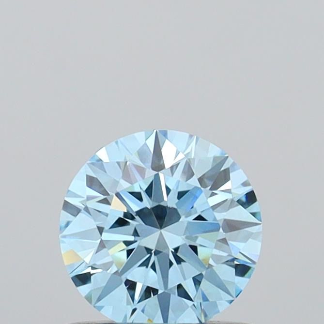 0.73 CT Fancy Vivid Blue ROUND