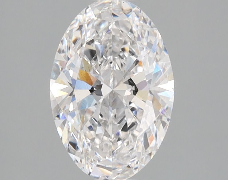 1.22 ct. oval Lab Grown Diamond front image