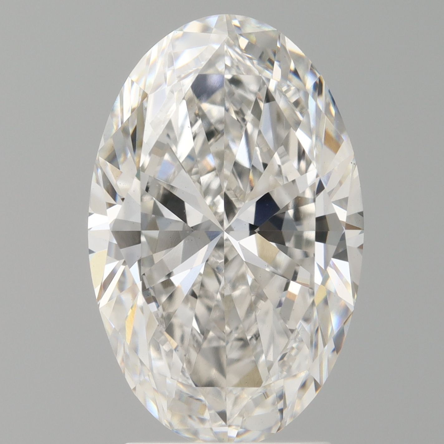 3.04 ct. oval Lab Grown Diamond front image