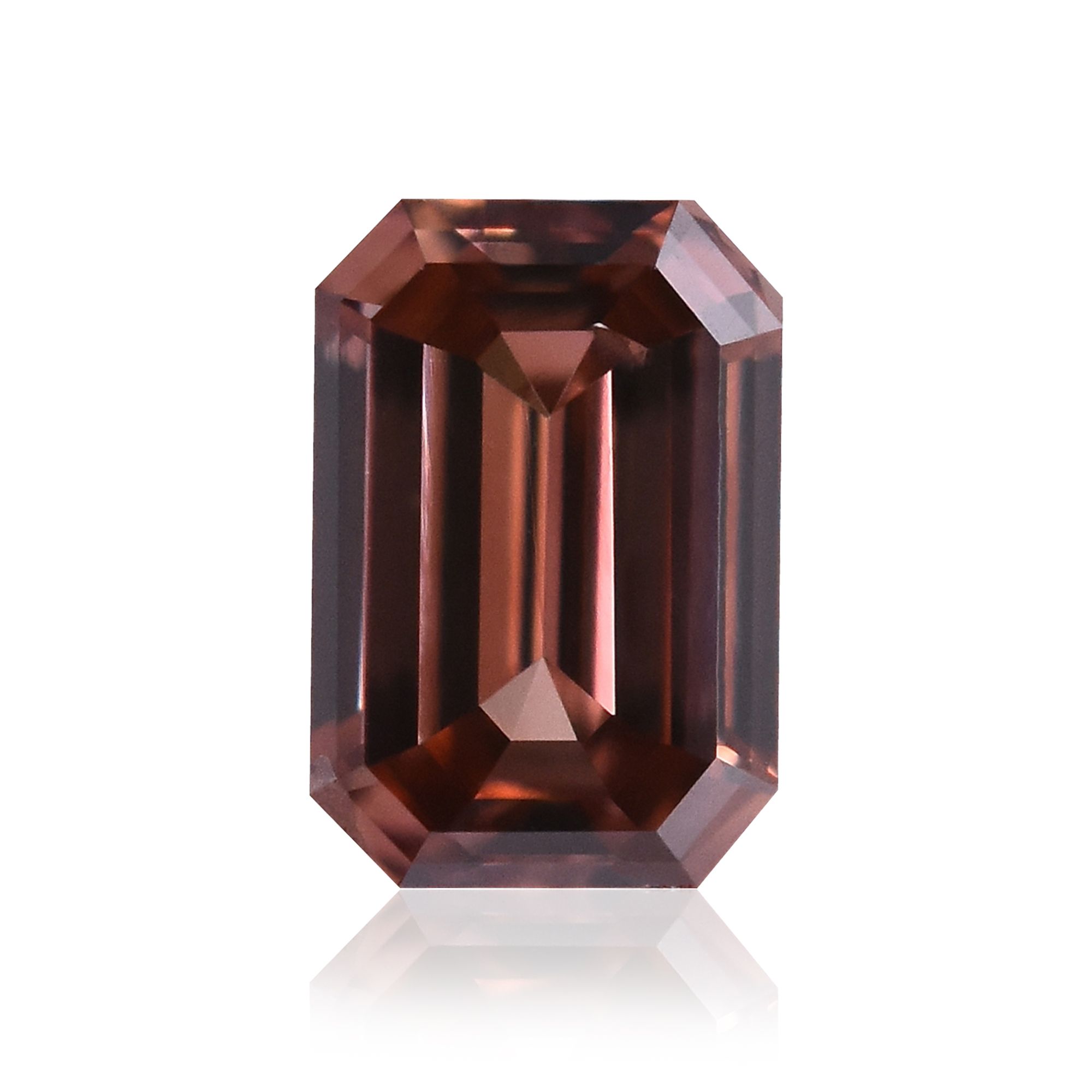 Diament 0.2 ct Fancy Deep Brown Pink/SI2