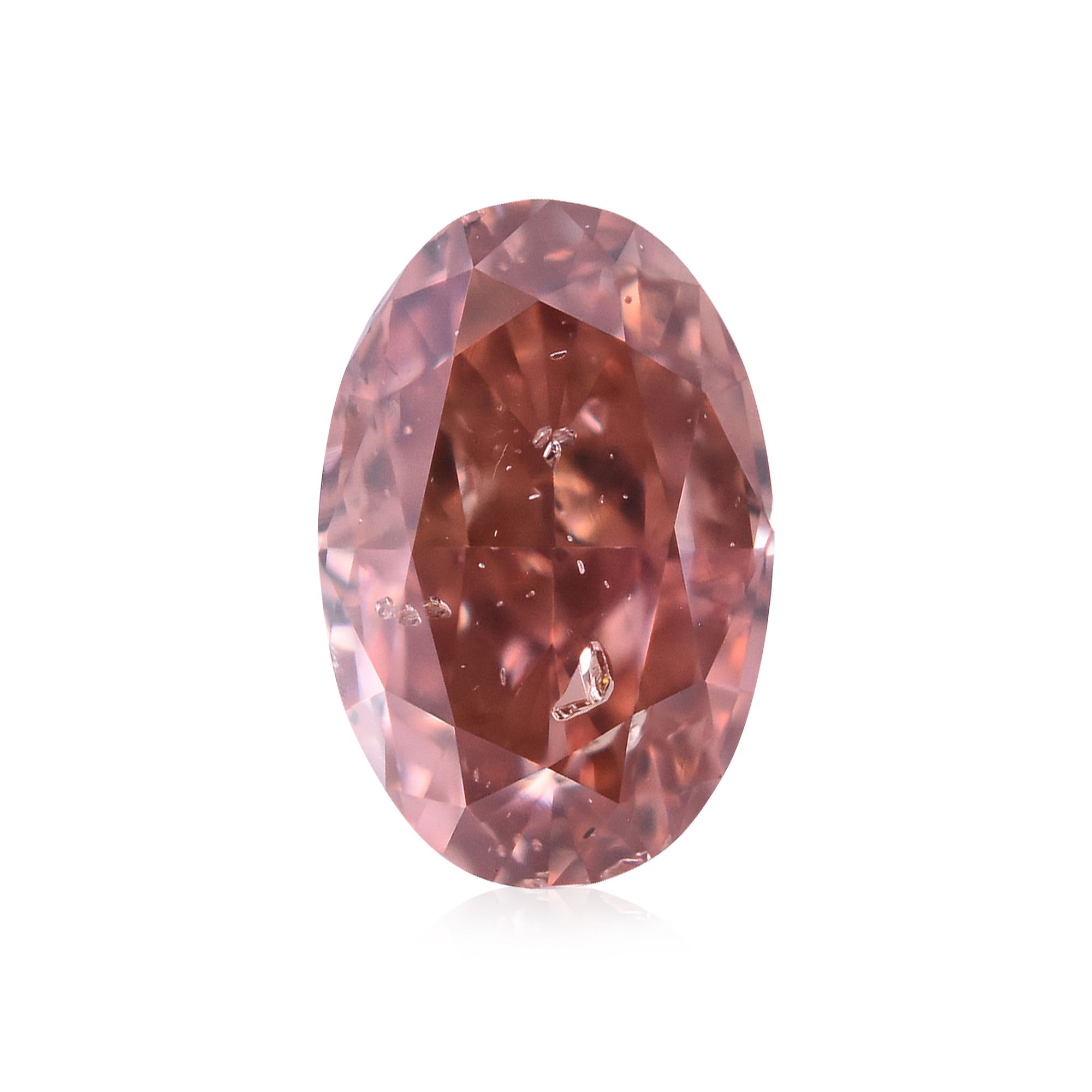 Diament 0.31 ct Fancy Deep Pink/