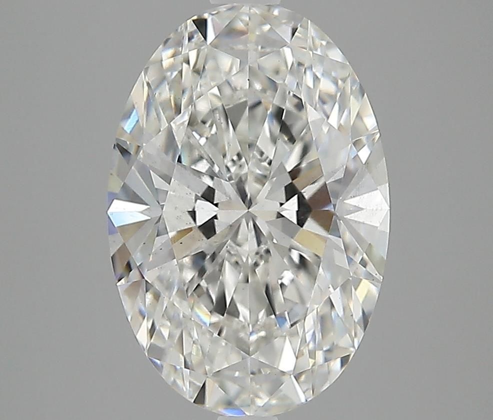 3.20 ct. oval Lab Grown Diamond front image