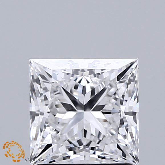 1.53 ct. princess Lab Grown Diamond front image